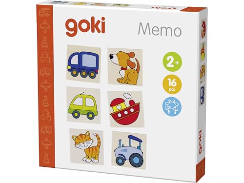 GOKI 56698.0 My First Memo Game, Mixed, Medium - Image 2