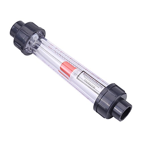 Kadimendium 60-600L / HPPlastic Rohrtyp Wasserdurchflussmesser Flüssigwasser Rotameter Sofortiger LZS-15 Durchflussmesser für DN 15 Rohr