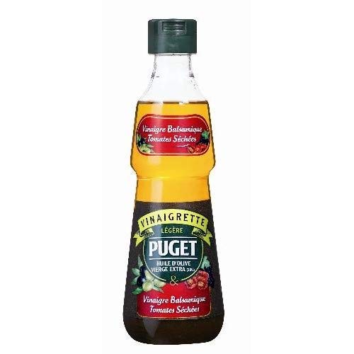 PUGET - Vinaigrette Balsamique Tomates Sechées 330 Ml - Lot De 4 - livraison offerte