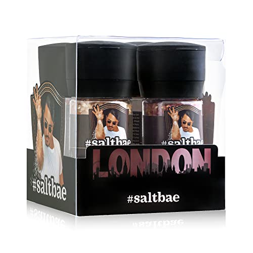 SaltBae London Salt & Seasonings gourmet set, 4 pcs high quality seasonings for any cook or grillmaster - Image 2
