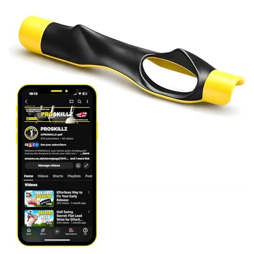Golf Grip Trainer by PROSKILLZ® – Golf Swing Training Aid for Right-Handed Golfers | Improves Hand Placement, Muscle Memory, Swing Accuracy & Consistency - Train Like A PRO