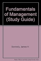 Fundamentals of Management (Study Guide) 0256036837 Book Cover