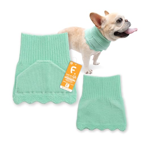 接触冷感 保冷剤 ポケット付 ネック クーラー 冷却 熱中 対策 暑さ対策 小型犬 ダックス 中型犬 フレブル イタグレ対応 犬の服 フルオブビガー 49/ミント M
