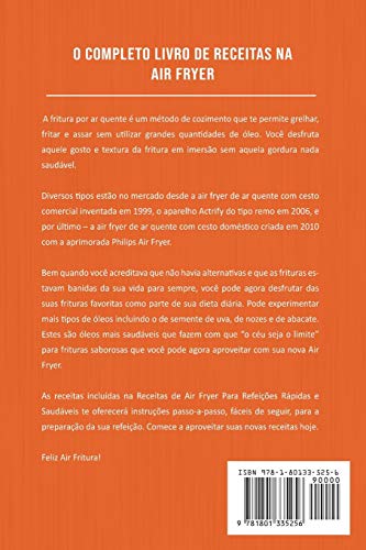 Receitas Na Air Fryer Em Português/ Air Fryer Recipes In Portuguese: Para Refeições Rápidas e Saudáv
