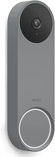 elago Funda de silicona diseñada para Google Nest Hello Video Doorbell (modelo de batería 2021), resistente a la intemperie y a los rayos UV, combinación de color perfecta, acabado limpio, no