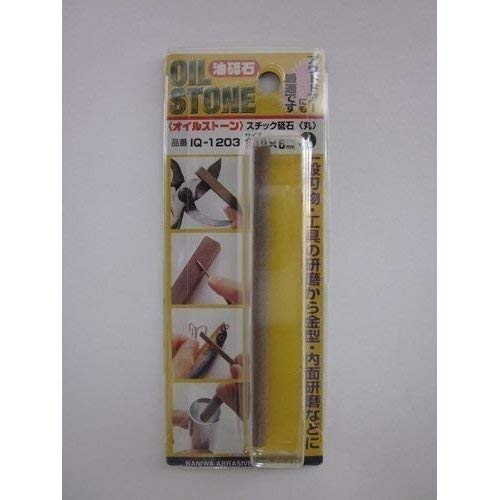 Naniwa Abrasive Mfg Oil Sharpening Stone (Round) 100X6Mm [Iq-1203] (Japan Import) #TOP11