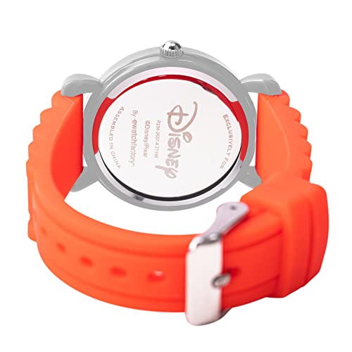 Disney Turning Red Kids' Plastic Time Teacher Analog Quartz Silicone Strap Watch2