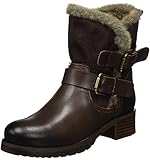  Buffalo London Damen 30963 Sauvage Nevada Biker Boots, Braun (Nougat 01), 37 EU