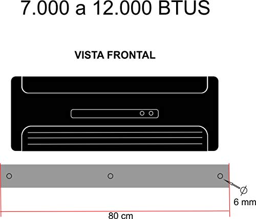 Defletor Para Ar Condicionado Split 7000 A 12000 BTUS