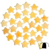 20 Pcs Citrine Crystals Star Natural Healing Crystal Set