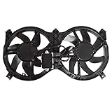 labwork Radiator Cooling Fan with Fan Control Module 621-586 Replacement for 2013-2018 Nissan...