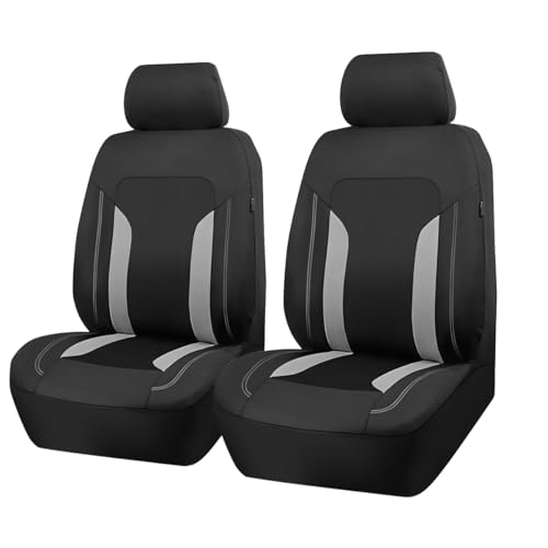 Bittwee Car Front Seat Covers, Breathable Automotive Front Seat Headrest Covers, Waterproof Comfortable Vehicle Seat Headrest Protection Accessories, Universal for RV, SUV, Truck by Bittwee - Used condition - US$14.18