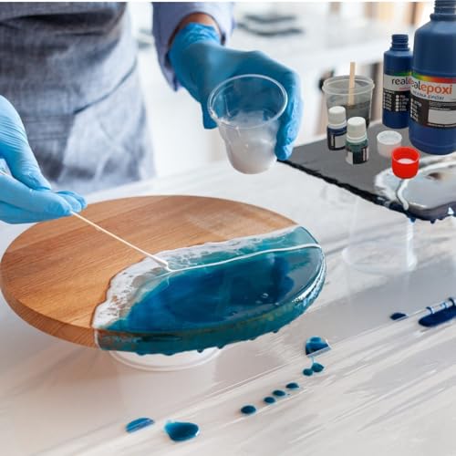 Resina epoxi Baixa viscosidade kit 1kg. (A+B) Artesanatos e brindes