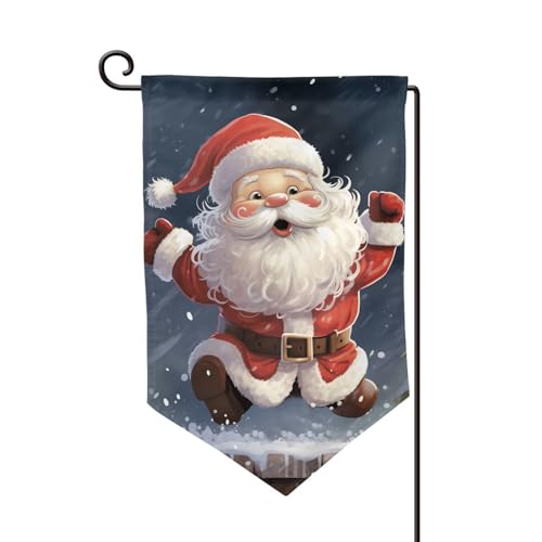 ���O�p�K�[�f���t���b�O �����[�N���X�}�X �T���^ �K�[�f���t���b�O 12 x 18�C���` ���� �G�� �E�F���J�� ���[�h ���O �t���b�O �����ȃK�[�f���t���b�O �p�e�B�I�|�[�`�p �_�Ƃ̑����p