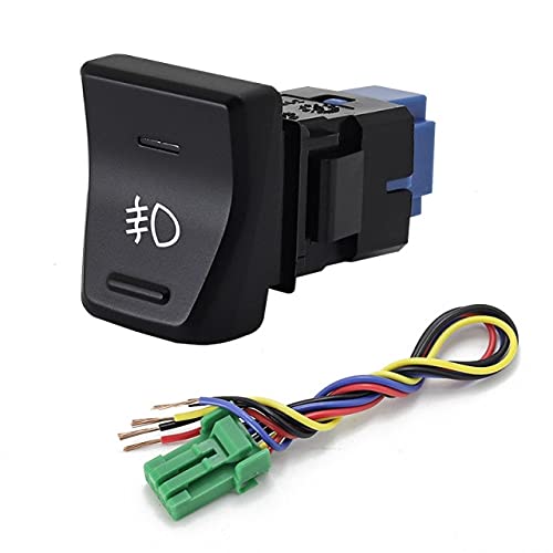 1pc for Toyota RAV4 2019 2020 2021 Car Power Supply LED Front Fog Lights Spotlight Car Monitoring Modification Switch Button - (Color: Front Fog Lights)