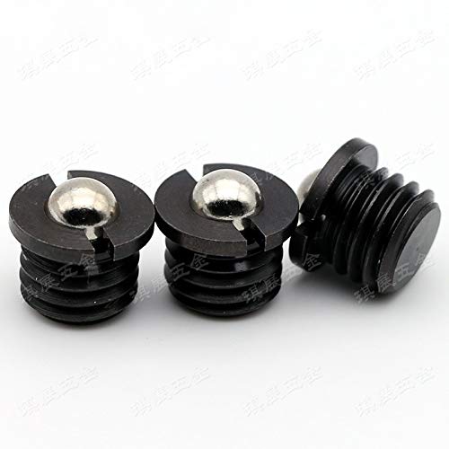 2pcs ball plunger pin dowel screw flange type pressed thread positioning beads pins plungers dowels screws FBPJ - ( Diameter: FBPJ16)