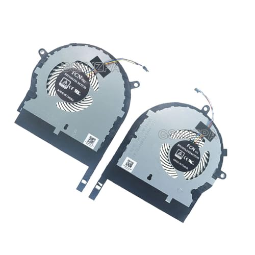 GSHJZPA CPU + GPU Ventilador refrigeración para ASUS ROG TUF Gaming FX504 FX80 FX80G FX80GE FX80FE ZX80GD GTX1050