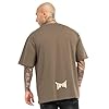 Tapout Men's Doylen T-Shirt, Brown/Sand/Black, S #1