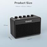 Donner 5W Electric Guitar Amp Mini Guitar Amplifier For Desktop Practice with a retro British tone DA-10