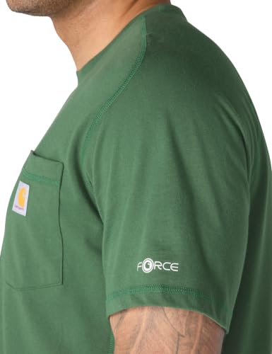 Image of Carhartt Men's Force Relaxed Fit Midweight Short-Sleeve Pocket T-Shirt