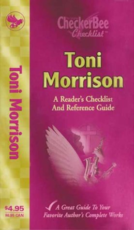 Toni Morrison: A Reader's Checklist and Referen... 1585980307 Book Cover