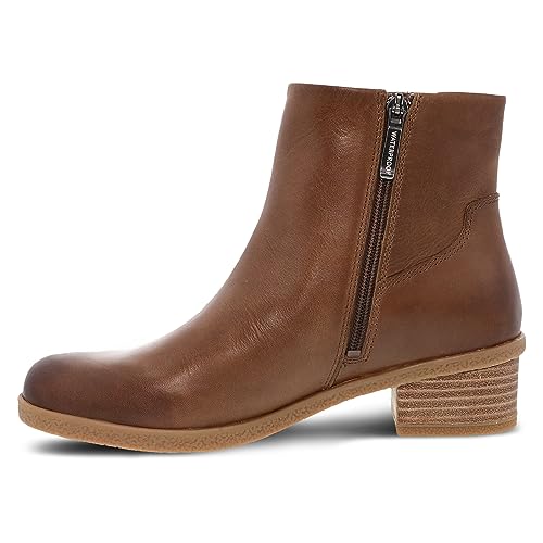 Image of Dansko Daisie Chelsea Boot for Women - Waterproof Leather and Construction with Rubber Outsole and Leather Stacked Heel for Long-Lasting Style in Any Weather