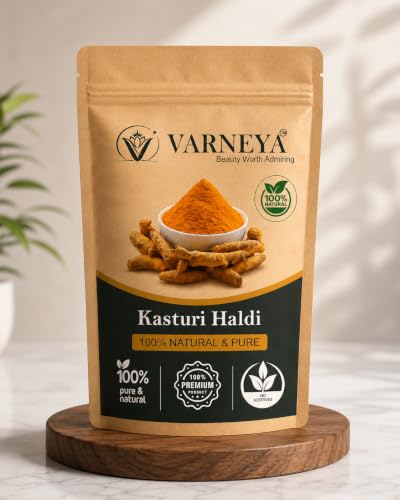 Image of Naturals Kasturi Haldi 100g| Wild Turmeric (Curcuma Aromatica) | Pure Organic Raw Herbal | Premium Quality (Pack OF 6)