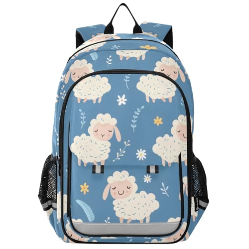 Sac à dos pour ordinateur portable enfants pour ranger facilement ses affaires de voyage bleu