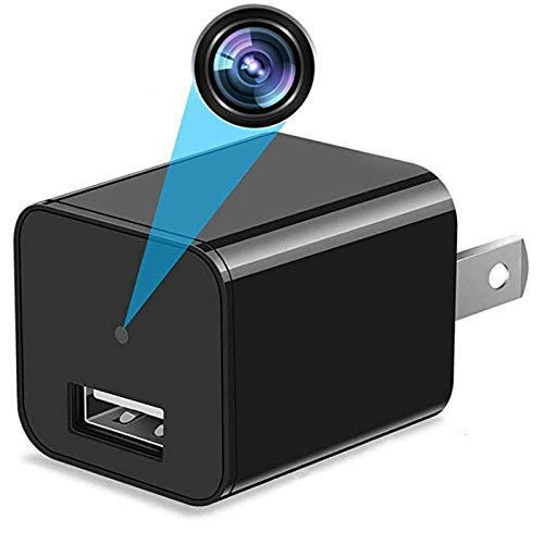 Mini Motion Detection Camera - HD 1080P USB Wall Charger Camera  Nanny Camera Charger Wireless Video Recorder Home Security System - Motion Detector Mini Camera