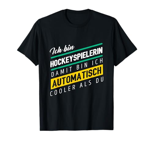 Eishockey Mädchen Hockey Geschenk Shirt Für Eishockeyspieler T-Shirt