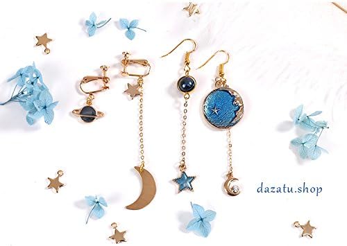 Amazon ハンドメイド ピアス アクセサリー キット 青 ビーズ アクセサリーキット 通販