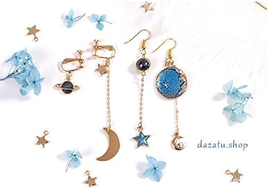 Amazon ハンドメイド ピアス アクセサリー キット 青 ビーズ アクセサリーキット 通販