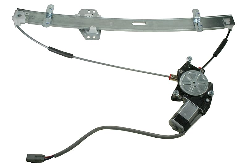 Image of TRQ Front Right Power Window Regulator & Motor Assembly Passenger Side Compatible with 1999-2004 Honda Odyssey