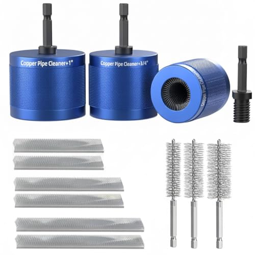 Copper Pipe Cleaner for Drill Set