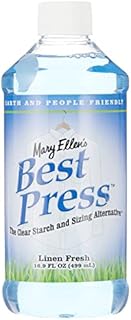 Mary Ellen Products Best Press Linen Fresh Spray Starch, 16 Ounce
