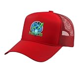 NBIS | Tech | Cloud | Stock Trucker Hat with Adjustable Mesh Back, Red
