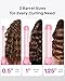 Wavytalk Rotating Curling Iron Set, Curlmaker Pro, Automatic Hair Curler with 3 Sizes Ceramic Barrel (0.5