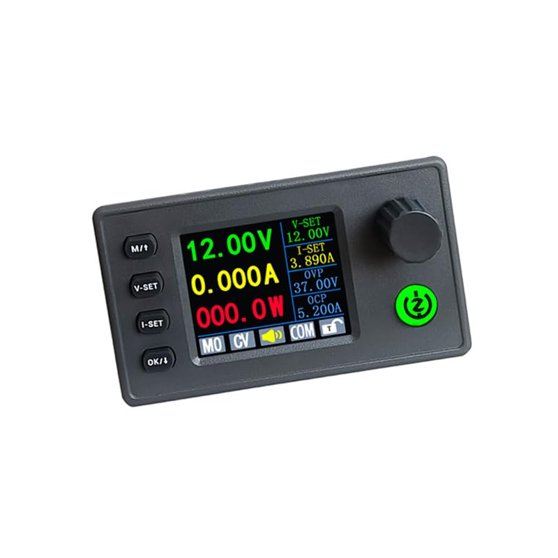 2PCS SK90C Voltage Regulator DC DC Buck Boost Power Converter 90W 6-36V to 0.5-36V 0-5A DC Regulated Power Supply with Cooling Fan Constant Current Volt Module