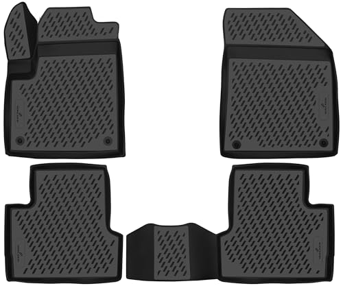 Tapis de sol Jeep Cherokee KL caoutchouc anti-saleté Walser XTR