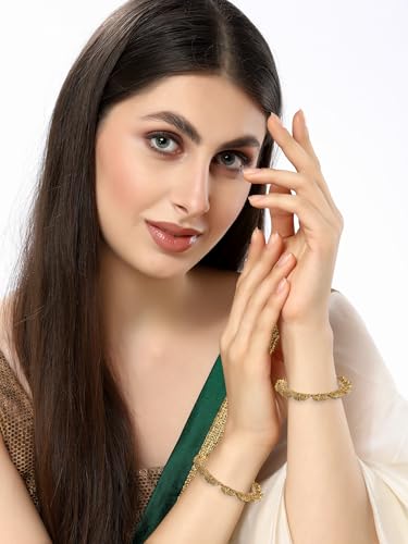 Image of Shining Diva Fashion Bangles for Women Girls Set of 2 Traditional Stylish Design