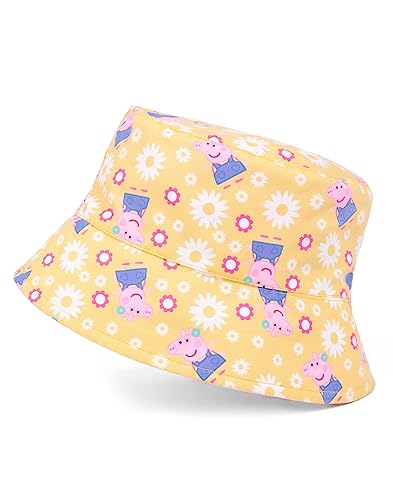 Peppa Pig Girls Reversible Bucket Hat | Kids Peppa Pink & All Over Print Character Sun Hat | Double-Sided Summer Headwear4