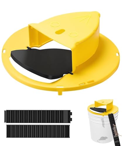 Mouse Trap Bucket Flip Lid Multi-Catch for Indoor...