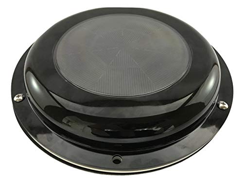 SOLATEK Solar Ventilation Fan without Battery for Boat, Yacht, Camper, Home, Black