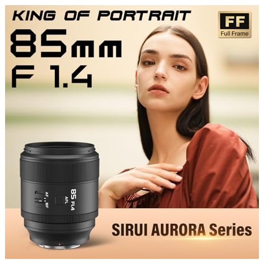SIRUI Aurora 85mm F1.4 Auto Focus Lens