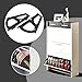 Imagen de Risegun Bisagras para cajones de zapatos