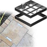 Copertura quadrata personalizzata con manico retrattile, resistente, 85 x 85 cm, copertura...