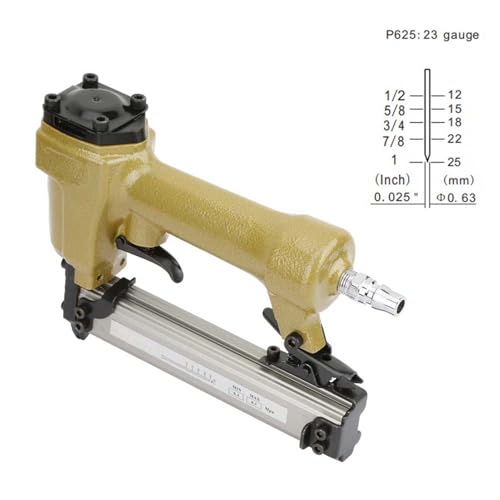 Pneumatischer pneumatischer Nagelpistolenhefter P625 für 10mm-25 mm Nägel