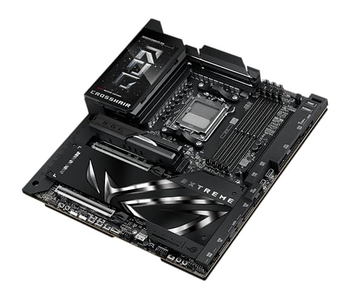 undefined ASUS ROG Crosshair X870E Extreme AMD X870E AM5 E-ATX Gaming Motherboard – 20+2+2 Power Stages, DDR5, PCIe 5.0, 5X M.2, 5G & 10G LAN, Wi-Fi 7, USB4 Type-C, 5” LCD, AI Overclocking & Networking の商品画像 3