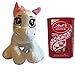 Lindt Lindor Idee Regalo Bambina - Lindt Lindor Doppio Cioccolato 200g + Pony Peluche Colorato 20cm