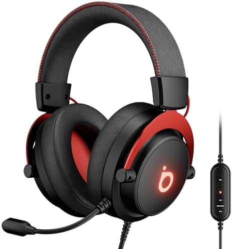 Basike Fone de ouvido jogos para PC - Headset Gamer Pro Ba-FON340...